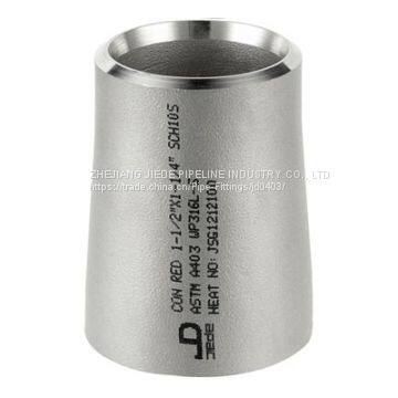 A403 B16.9  stainless seamless concentrate reducer