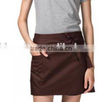 Customized uniform advertisement aprons printed LOGO, restaurant supermarket tea pot shop advertisement apron