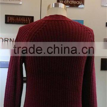 2015 New Fashion Knitting Sweater With Long Sleeve Pullover photo-3