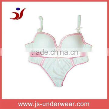 sexy women underwear white bra set