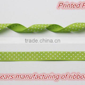 Wholesale 5/8" 15 mm Christmas Ribbon Printed lot Points Grosgrain Ribbon