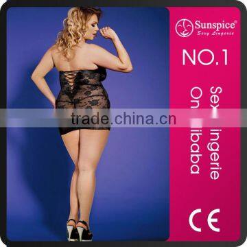 Transparent Fishnet Tights Sexy Lingerie For Fat Women photo-4