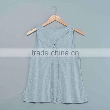 Sublimation Blank Split Tank Top Blank Tank Top Custom Logo Printing no Minimum photo-4