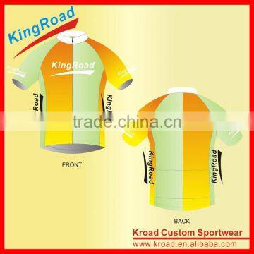 Custom digital sublimation printing shirt cycling jersey design for sale