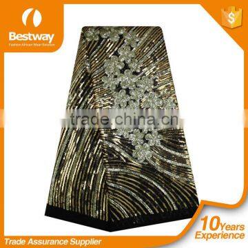 2015 New Fashion Nigerian French Lace Styles With Wholse Price Fabric From Bestway FL0057 photo-2