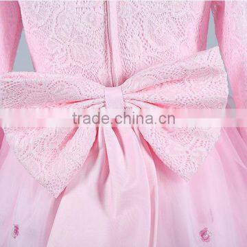 MGOO 2015 Winter Style Flowers Girl Dress Vintage Embroidery Ball Gown Tutu Lined Frock Designs MGT033 photo-5