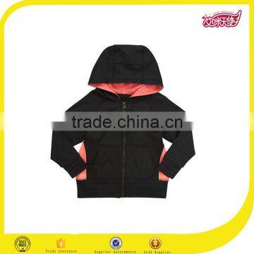 Girls Dri Fit Black Gym School Uniform Blank Hoodies With no Lable Hoodies Kids School Uniform photo-3