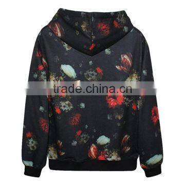 3D Print Cut And Sew Pullover Wholesale 100 Polyester Dry Fit Hoodie Printing Sublimation photo-6