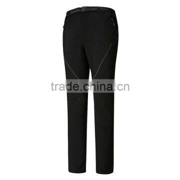 Fashion plain style cheap softshell pants for woman