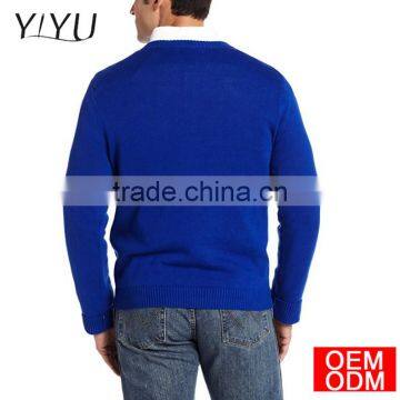 Ugly Christmas Sweater Men's Sad Snowman Pullover Sweater photo-2