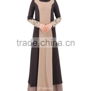 Walson Latest Design Muslim Dress Girl Names Muslim Elegant Party Dress photo-4