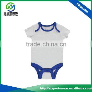 High Quality Cotton Infant Jumpsuits , Contrast Color Sport t Shirt photo-2
