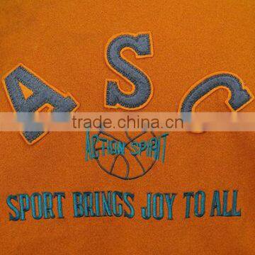 Custom Polyester Varsity Bomber Baseball Team Softshell College Men Leather Jacket for Men photo-5