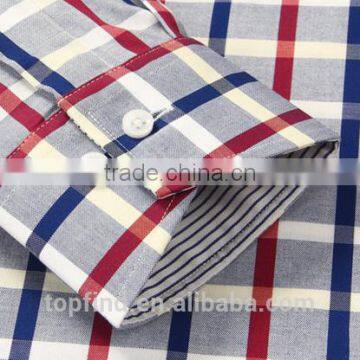 Combed Cotton Button Down Collar Designer Men's Slim Fit Men Shirt photo-4