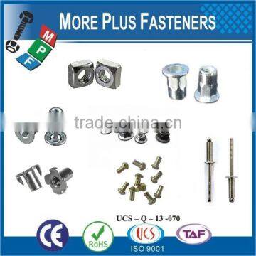 Made in Taiwan Carbon Steel High Quality Special Galvanized Confirmat Screw