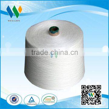 Virgin Polyetser Spun Yarn Raw White Paper Cone photo-3
