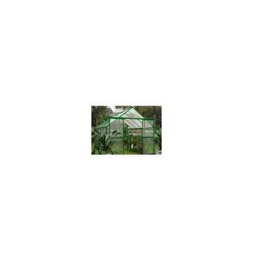 DOUBLE DOORS SMALL 10MM UV TWIN-WALL POLYCARBONATE HOBBY HOME GREENHOUSES KITS 8' X 12'  RH0812