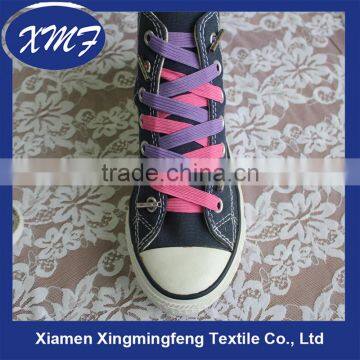 customized Metal T-aglet flat lazy shoe lace/no tie shoelace