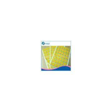 Embossing Tamper Proof A4 Self Adhesive Labels For Cigarette / Stationery