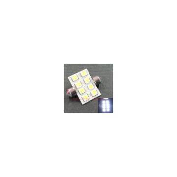 T10X31-8 SMD LED LIGHT, LED LAMP, WHITE-LED0041