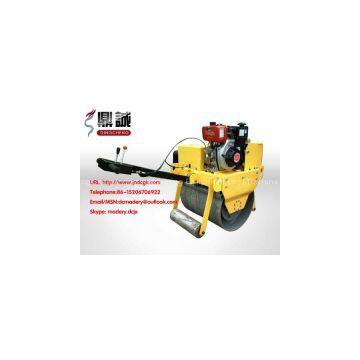 walk behind single drum road roller