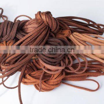 Faux Suede Leather Cord Lace Rope DIY Jewelry Necklcae Strap 3mm