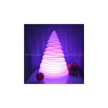 Spiral Christmas Tree Night LED Table Light