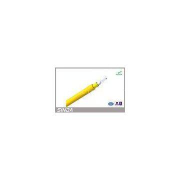 Indoor Optical Fiber Cable , GJFJV Single mode / Multimode Optic Cable