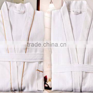 100% Cotton Wholesale Luxury Hotel Waffle Bathrobe For Men And Women