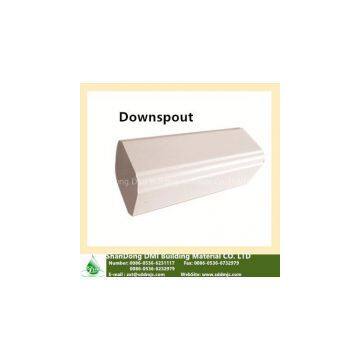 high quality pvc gutter roof water drain system with best price in zhejiang, View pvc rain gutter,