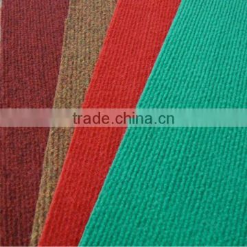 plain striped outdoor commercial exhibition carpet