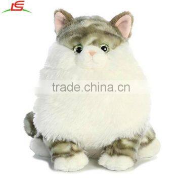 Wholesale Stuffed Butterball Tabby Cute Cat Plush Soft Kids Toys