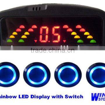 Rainbow LED Display Electric Car Kit Car Sensor Kit