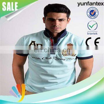 2017 latest new fashion custom color mens polo shirt