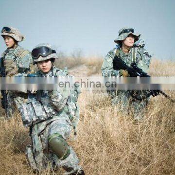 CVC 50/50 50% Polyester 50% Cotton Camouflage Ripstop Military Uniform Fabric/Army Fabric