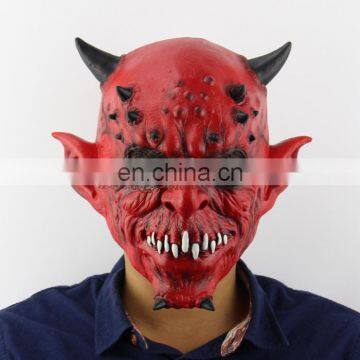 Red hell latex horror scary masks