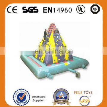 2015 New design Inflatable rock climbing wall / rock climbing equipment