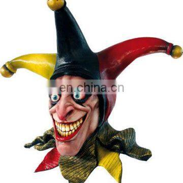 High Qulity Deluxe Circus Costume Halloween Props Latex Clown Masks