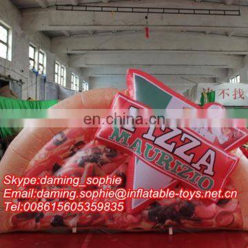 Cheap Price Inflatable Pizza Food Replica, Advertising Pizza Inflatable Cartoon