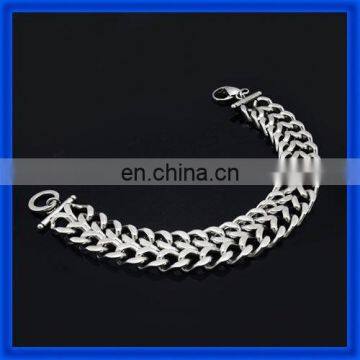 china factory cheap stainless steel bicycle chain bracelet	TPBCB039