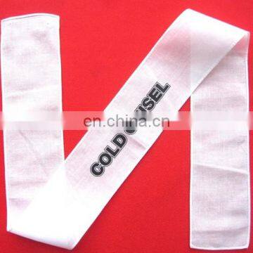 gift headband promotional Japanese style sports band cheering squad sports hairbow hair band advertising headwear