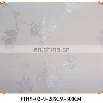 Feitex Green 3d Wall Paper ,Textiles Wall Material ,Jacquard Fabric Wallpaper photo-4