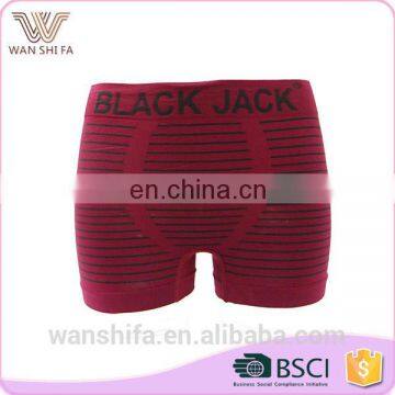 Seamless underwear nylon black jack men boxer brief