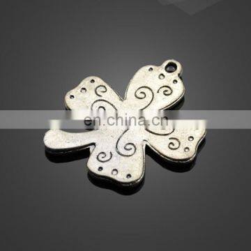 wholesale Four-leaf clover arrangement alloy pendant accessories for jewelry or for bags