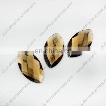 Horse eye flat back crystal stones for jewelry