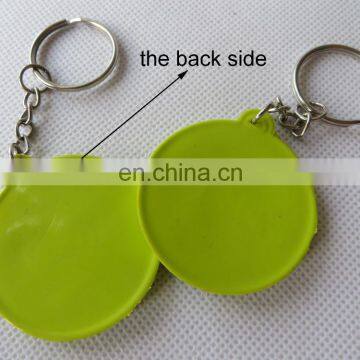 Round Customized High Quality Soft Pvc Key Chain With Printing Logo photo-3