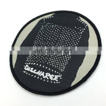 Woven Badges?laser Cut Woven Patch Iron on Badges photo-2