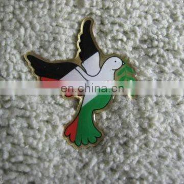 Palestine Peace Dove Palestinian Arab Islam Pin Badge