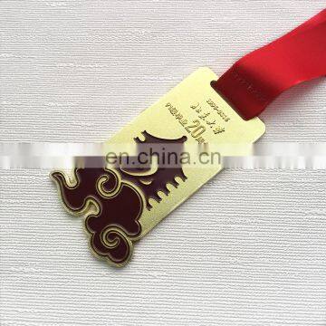 China Custom Ancient House Anniversary Medal for Beijing School photo-3
