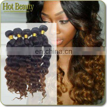 Two Tone Hair 5A 100% Ombre Natural Wave Blonde Brazilian Virgin Hair